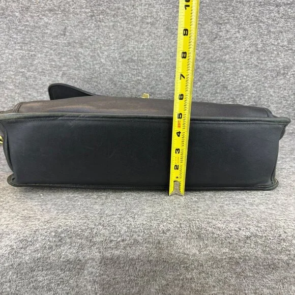 ✅VTG Coach Beekman 5266 Black Leather Briefcase Business Messenger/Laptop Bag - Picture 12 of 16